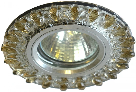 CP-4031 MR16 AL,CL+AMB Встраиваемый светильник со светодиодной подсветкой LED 3Вт, GU5.3 Imex CP-4031 MR16 AL,CL+AMB