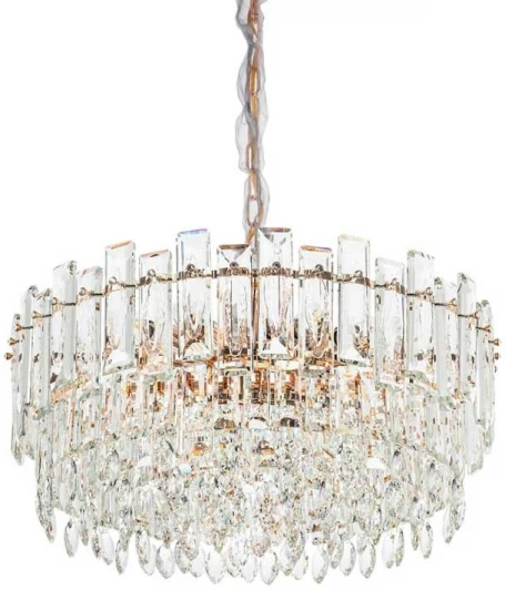 FL1063-14P Подвесная люстра Fluorite Constancia FL1063-14P (220V, хрусталь, на цепи)