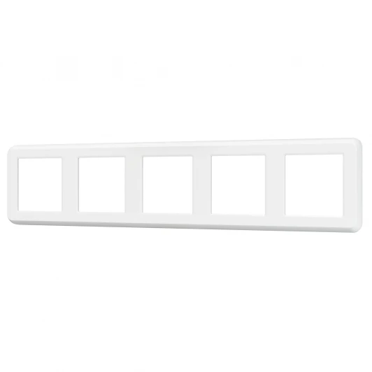 045190 Рамка пластиковая FRM-VERSA-PL-5-WH (Arlight) 045190