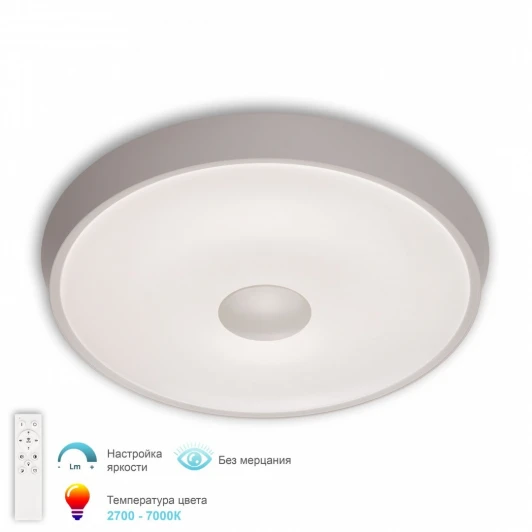 3306.B255-450 White Потолочный светильник светодиодный с ПДУ APL LED Turin 3306.B255-450 White