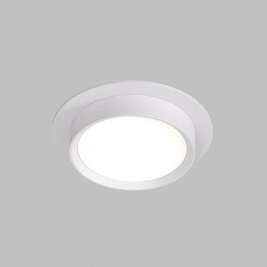 DK2090-WH Встраиваемый светильник Denkirs Flat DK2090-WH (220V, круглые)