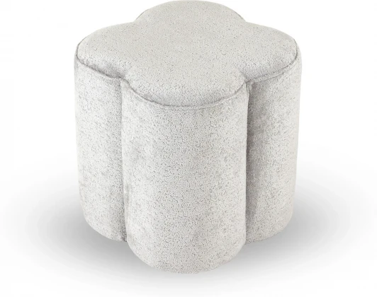 902541 Пуфик Quatrefoil ОГОГО Обстановочка! (Мех/Серый) арт.902541