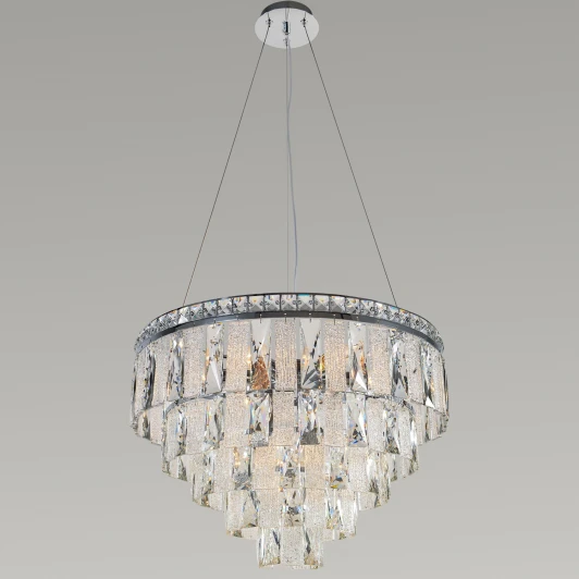 03982-0.4-09 DN Подвесная люстра хрустальная Reluce 03982-0.4-09 DN