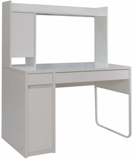 621505 Компьютерный стол Woodville Сити-12 (Металл/Белый) арт.621505