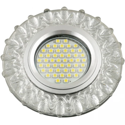 DLS-L148 GU5.3 GLASSY/TEA Встраиваемый точечный светильник Fametto Luciole DLS-L148 GU5.3 GLASSY/TEA