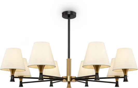 FR5098PL-08BBS Потолочная люстра на штанге Freya Perfetto FR5098PL-08BBS (220V)