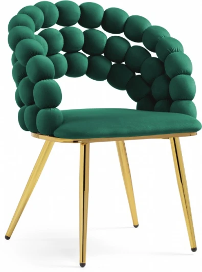 15763 Стул на металлокаркасе Woodville Ball beige / gold