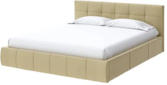 1897411 PROxSON Кровать Varna без основания (Экокожа Бежевый) 180x200