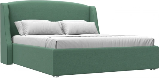 123622 Кровать интерьерная Лотос 160 Лига Диванов (Рогожка) арт.123622