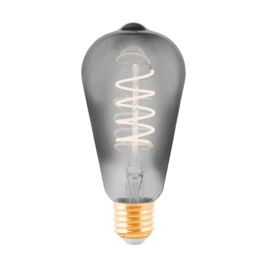 11874 Лампочка светодиодная прозрачная/серая груша E27 4W Eglo Lm_led_e27 11874