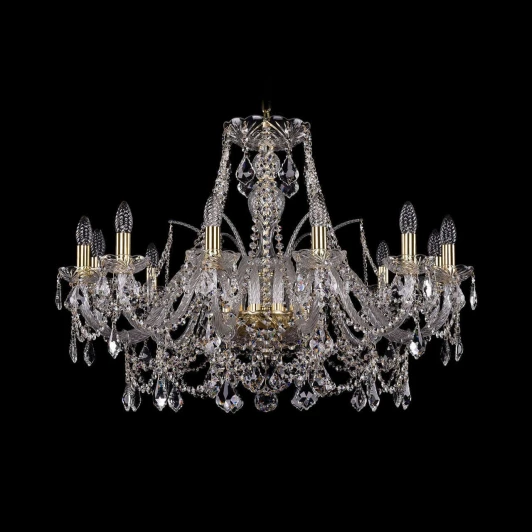 1411/12/300 G Leafs Подвесная люстра Bohemia 1411 1411/12/300/G/Leafs