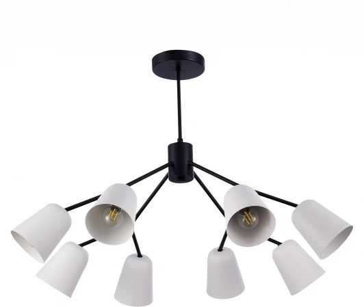 SLE155942-08 Потолочная люстра на штанге Evoluce Mario SLE155942-08