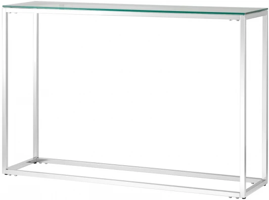 УТ000004654 Консоль Stool Group ТАУН 115*30 серебро УТ000004654