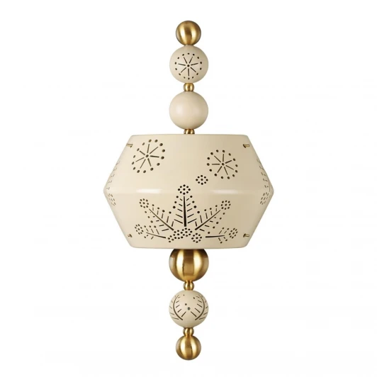 5444/1WA Бра Odeon Light Karelia 5444/1WA бежевый/античная бронза/металл/керамика E14 2*40W