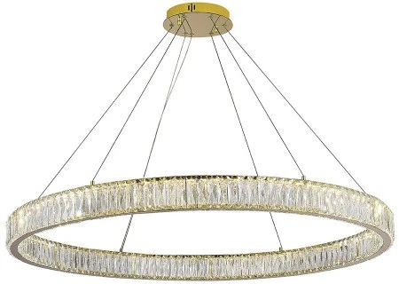 8240N/100 gold Подвесной светодиодный светильник Newport 8240 8240N/100 gold (220V, на тросе, кольцо)