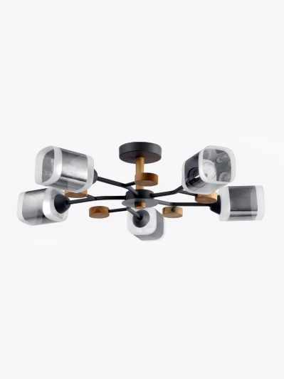 673018805 Потолочная люстра на штанге De City Тетро 673018805