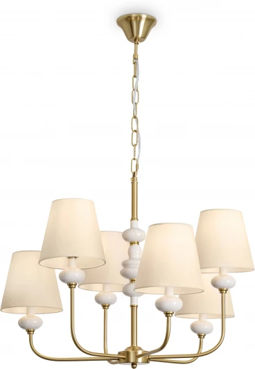 FR2038PL-06BS Подвесная люстра Freya Evelyn FR2038PL-06BS (220V, на цепи)