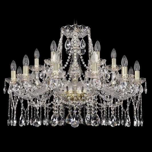 1413/12+6/300 G Подвесная люстра Bohemia 1413 1413/12+6/300/G