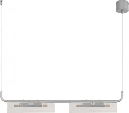 8258/4 Подвесной светильник Lumion Toronto 8258/4 серебро/прозрачный, металл/стекло G9 4*20W 220V (на тросе)