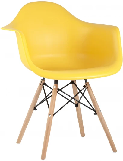 УТ000004420 Стул желтый Eames DAW УТ000004420