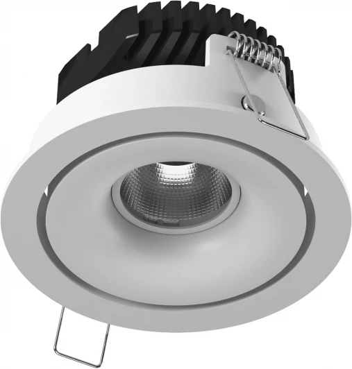 COMBO-10-WH-12-WW Точечный светильник встраиваемый светодиодный SWG COMBO-10-WH-12-WW (220V, круглые)