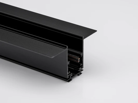 SY-LINK-20T2-2.5-BL Шинопровод магнитный встраиваемый глубокий под шпаклевку, черный 2,5м 48V Lumker SY-LINK SY-LINK-20T2-2.5-BL