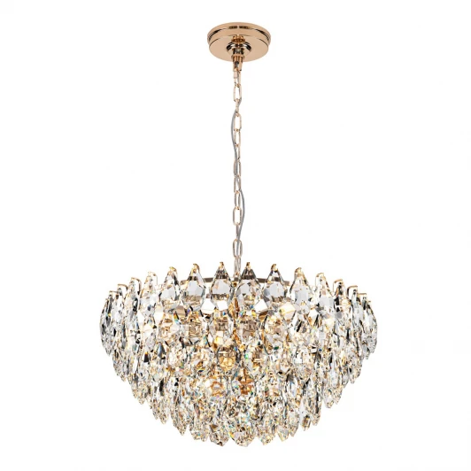 ML.2363.12 GD Подвесная люстра хрустальная Modelux MODELUX ML.2363.12 GD