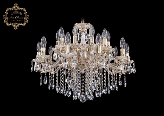 31.03.20.222.B.GW.Sp Подвесная люстра с хрустальными подвесками Art Classic 31.03 31.03.20.222.B.GW.Sp