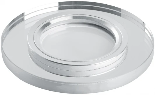 41911 Светильник встраиваемый с белой LED подсветкой Feron CD8160 41911MR16 G5.3 белый 41911