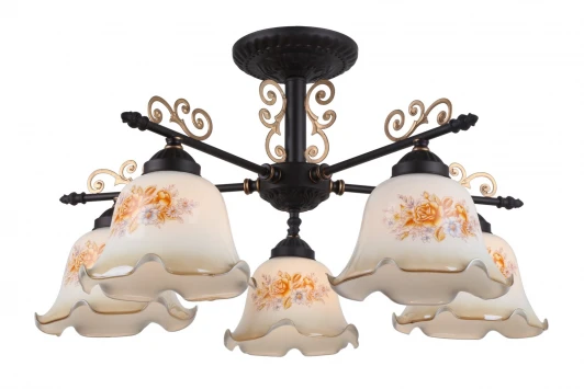 A6582PL-5BR Потолочная люстра Arte Lamp Aroma A6582PL-5BR