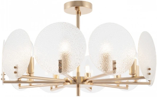 370409/10/600 GD Потолочная люстра на штанге Arte Milano Sorrento-0409 370409/10/600 GD (220V, свеча)