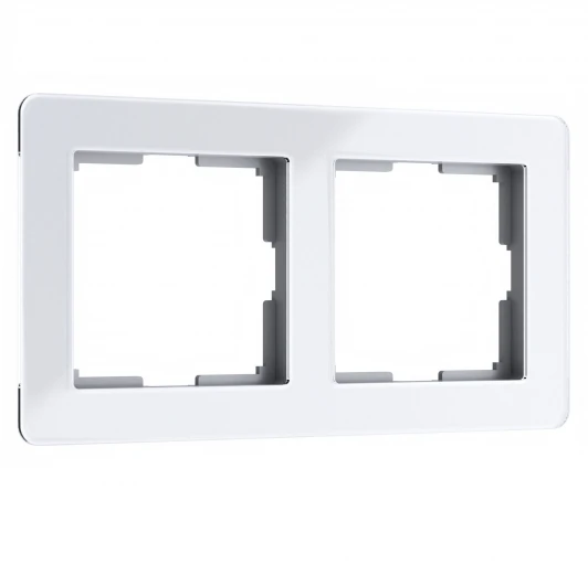 W0022701 Рамка на 2 поста Acrylic (белый) Werkel W0022701 (a059314)