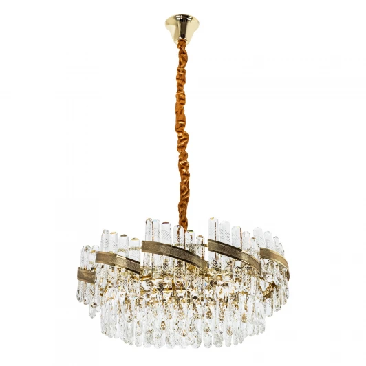 ML.750.12 GD Подвесная люстра хрустальная Modelux MODELUX ML.750.12 GD