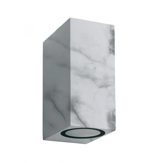 UUL-P42A 2х6W/GU10 IP65 MARBLE Архитектурная подсветка под две лампы GU10 мрамор Uniel UUL-A01S UUL-P42A 2х6W/GU10 IP65 MARBLE