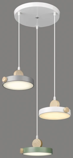 447-006-03 Подвесной светильник Velante 447-006-03 (LED, 220V, на проводе, круглые)