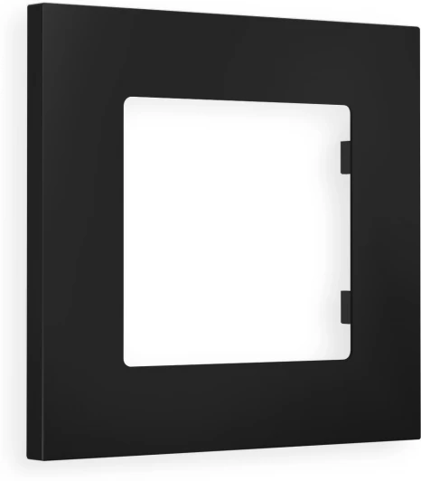 AF250701 Рамка Ambrella Volt ALFA Qubi (Черный матовый) 1-ая AF250701