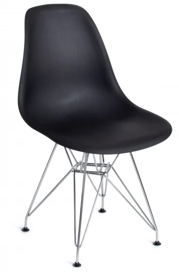14182 Стул CINDY IRON CHAIR (EAMES) (mod. 002) металл, пластик, 51x46x82,5, черный Tetchair 14182