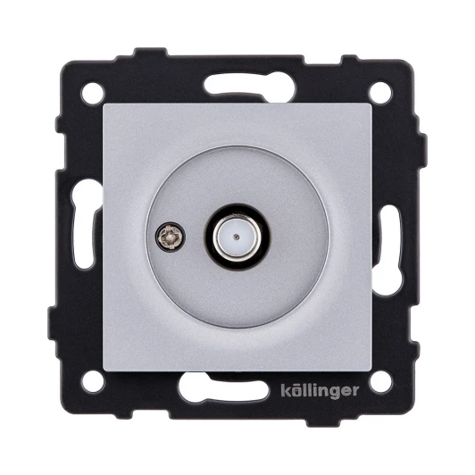 REA-020GY Розетка спутниковая SAT серый Kollinger REA-020GY для Aspekt, Eleganz, Reflex