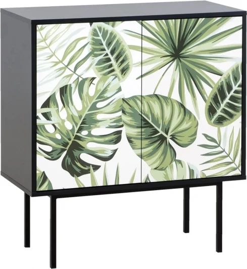 599537 Шкаф Boho Color низкий ОГОГО (арт.599537), (ЛДСП/Черный)