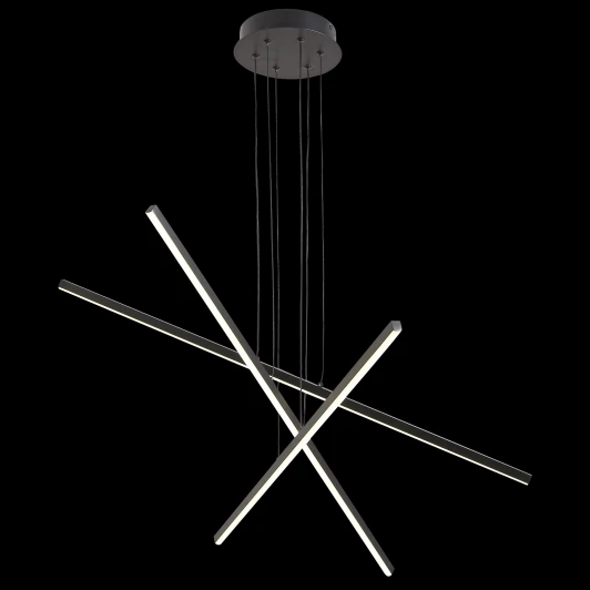 LED LAMPS 81103/3C BLACK Подвесной светильник Natali Kovaltseva LED LAMPS 81103/3C BLACK