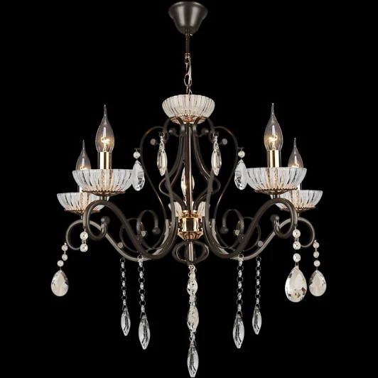 04456-0.4-05 Подвесная люстра Reluce 04456-0.4-05 (220V, подвески, на цепи, подсвечник, свеча)