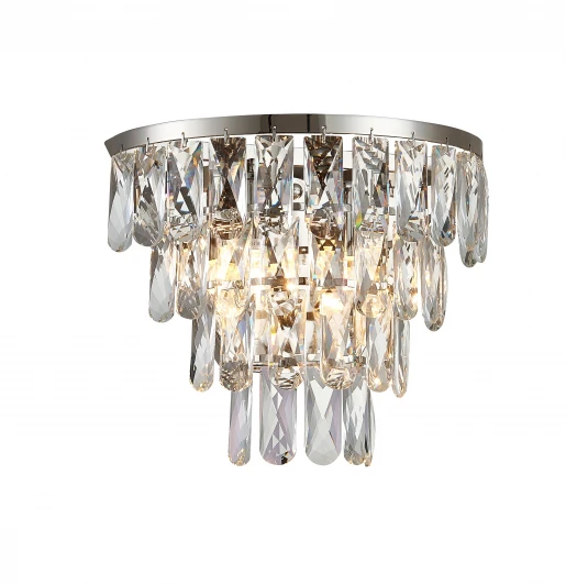 1061-2WL Настенный светильник каскадный Simple Story 1061 1061-2WL (220V, хрусталь)