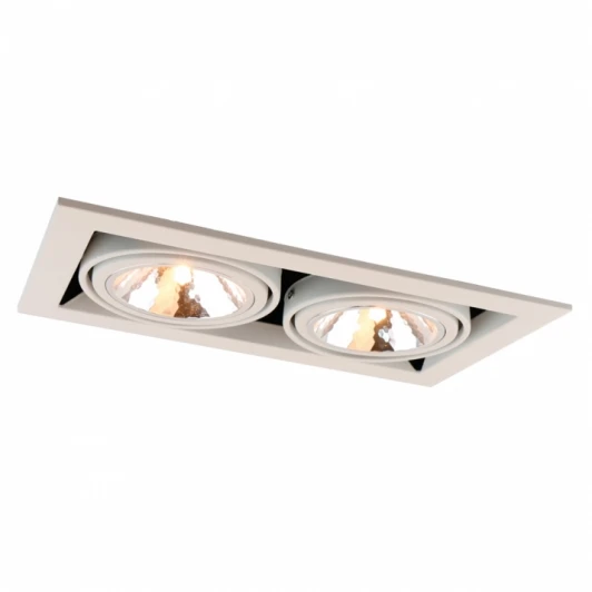 A5949PL-2WH Встраиваемый точечный светильник Arte Lamp Cardani Semplice A5949PL-2WH (220V)