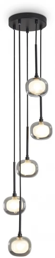 FR5435PL-05B1 Подвесной светильник каскадный Freya Shimmer FR5435PL-05B1 (220V, на проводе)