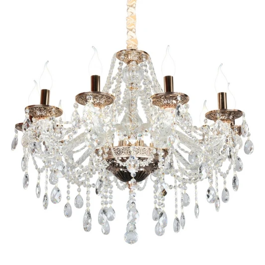 OML-74803-10 Подвесная люстра Omnilux Gadoni OML-74803-10 (220V, подвески, на цепи, подсвечник, свеча)