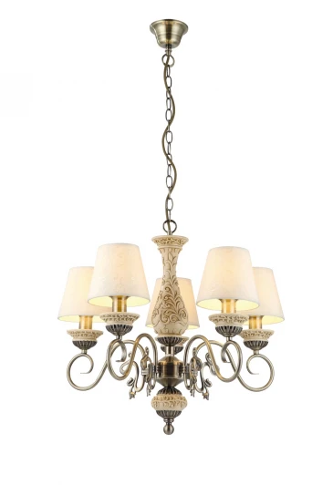 A9070LM-5AB Подвесная люстра Arte Lamp Ivory A9070LM-5AB (220V, на цепи)
