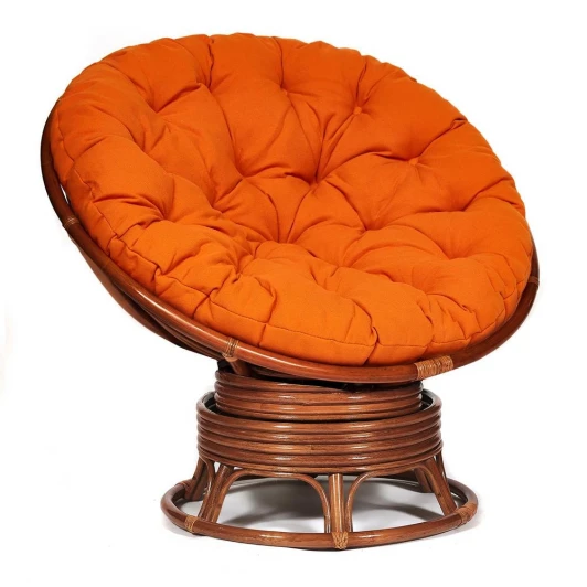 10523 Кресло-качалка "PAPASAN" w 23/01 B / без подушки / Pecan (орех)