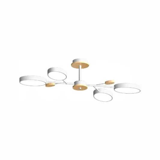 L3219-830 WH Потолочная люстра светодиодная на штанге LED4U LED4U L3219-830 WH