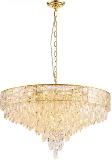 4720-18P Подвесная люстра хрустальная Favourite Elysium 4720-18P (220V, на цепи)