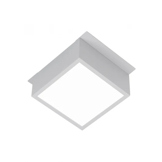 051140 Встраиваемый точечный светильник DL-GRIGLIATO-S90x90-6W Day4000 (GR, 90 deg, 230) (Arlight, IP40 Металл) 051140 (LED)